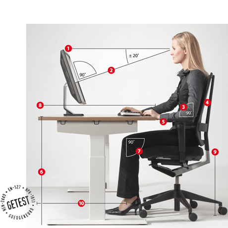 Havic-kantoormeubelen - Ergonomische bureaustoel